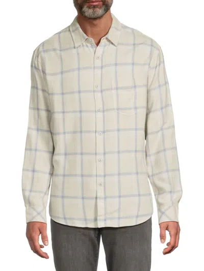 Rails Men's Lennox Plaid Cotton-blend Flannel Button-down Shirt In Multi