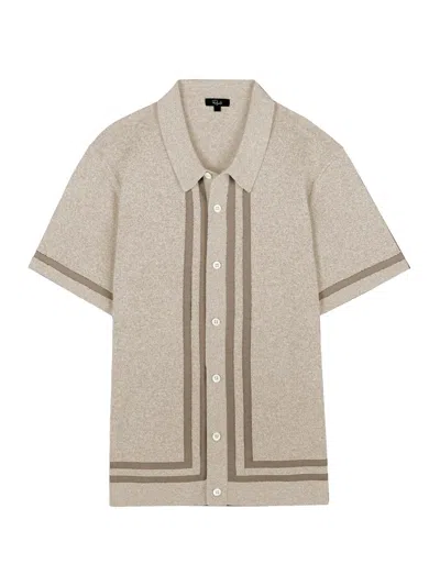 Rails Men's Leo Cotton-blend Shirt In Driftwood Melange