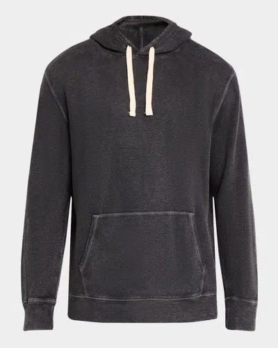 Rails Men's Mammoth Jersey Hoodie In Washed Black