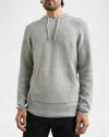 Rails Men's Matador Textured Hoodie In Grey Heather