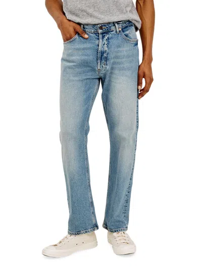 Rails Men's Nash Medium Vintage Wash Straight-leg Jeans In Brown