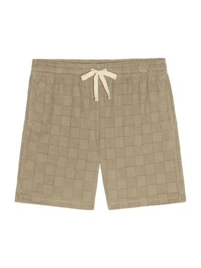 Rails Men's Nova Craft Paper Diamond Shorts In Brown