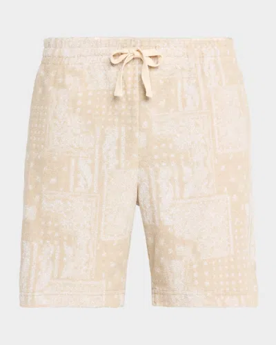 RAILS MEN'S NOVA PRINTED DRAWSTRING SHORTS