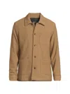 Rails Men's Pascal Bouclé Wool-blend Shirt Jacket