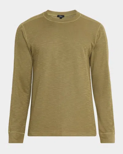 RAILS MEN'S RHEESE LONG-SLEEVE CREWNECK T-SHIRT
