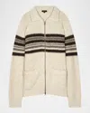 Rails Seldon Merino Wool Blend Sweater In Oat Tar