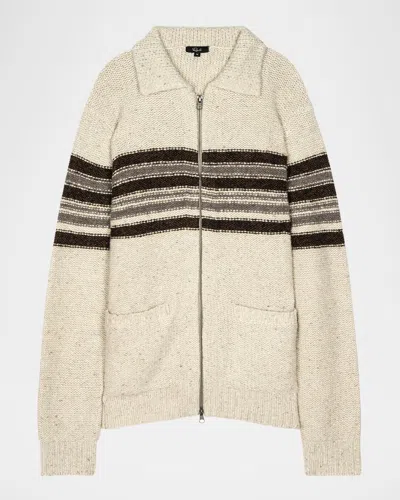RAILS MEN'S SELDON ZIP CARDIGAN