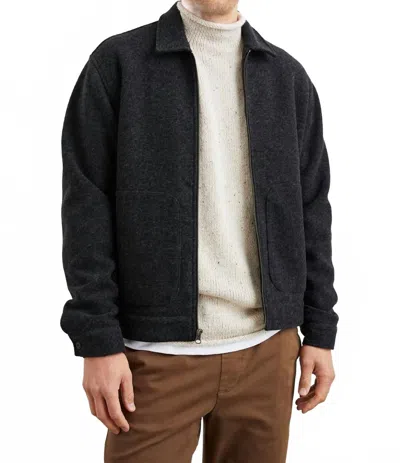 Rails Men's Shael Jacket In Graphite In Black