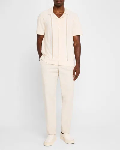 Rails Men's Silas Button-down Shirt In Latte Multi