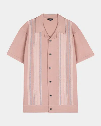 RAILS MEN'S SILAS KNIT BUTTON-DOWN SHIRT