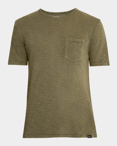 Rails Men's Skipper Melange T-shirt In Surplus