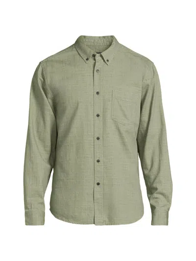 Rails Men's Tristan Cotton Gauze Button-down Shirt In Green