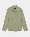 Rails Men's Tristan Slub Cotton Button-down Shirt In Green