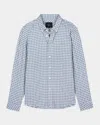 Rails Men's Vance Sport Shirt In Stellar Navy Check