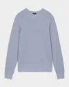 Rails Vann Sweater Light Blue Heather In Blue