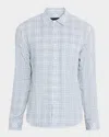 Rails Wyatt Plaid Cotton Button-up Shirt In Blue