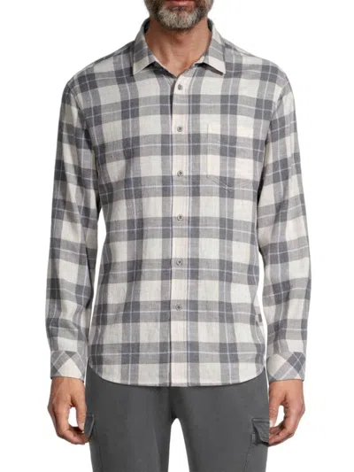 Rails Men's Wyatt Plaid Shirt In Anthrocite