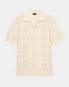 Rails Men's Yates Geometric Knit Short-sleeve Shirt