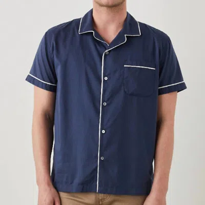 Rails Osbourne Button Up Shirt In Binaural Blue