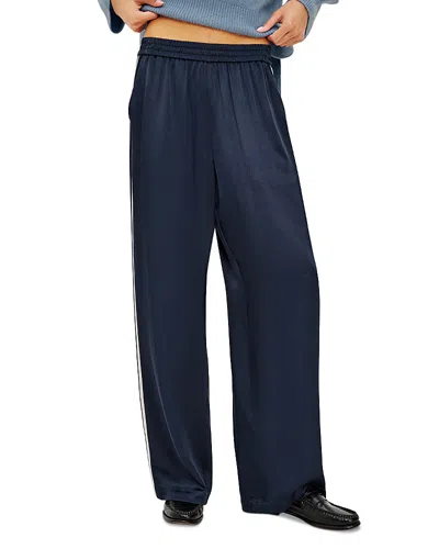 Rails Merida Side Striped Pull On Pants In Blue