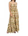 Rails Mica Print Cotton Blend Tiered Maxi Sundress In Multi