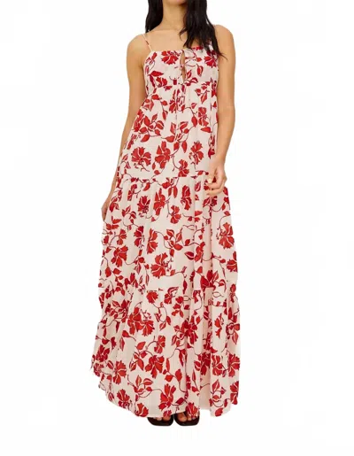 Rails Mica Maxi Dress In Red Jasmine In Animal Print