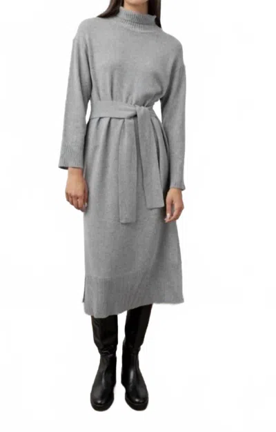 Rails Mila Sweater Midi Dress In Heather Gray