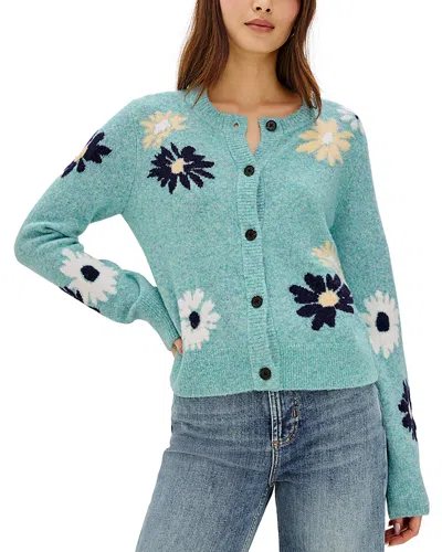 Rails Millie Floral Intarsia Cardigan In Multi