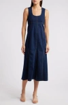 Rails Minna Denim Dress In Rinse Indigo