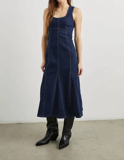 Rails Minna Dress In Rinse Indigo