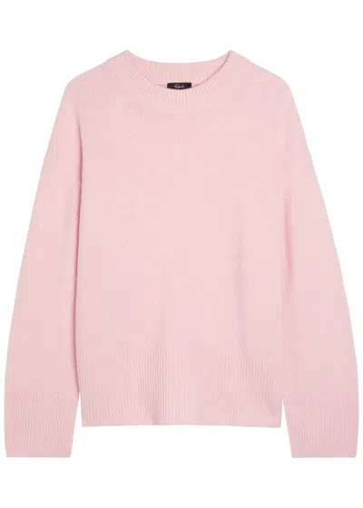 Rails Miranda Cashmere-blend Knit Jumper In Pink