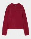 Rails Miranda Cashmere-silk Sweater In Merlot