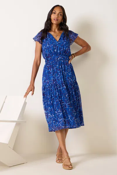 Rails Mirielle Midi Dress In Blue