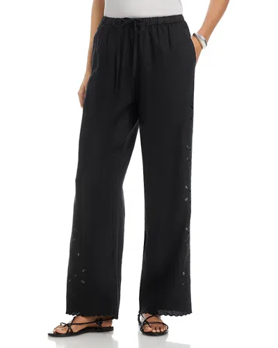 Rails Mirina Linen Pants In Black