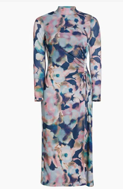 Rails Mona Long Sleeve Dress In Midnight Floral In Multi