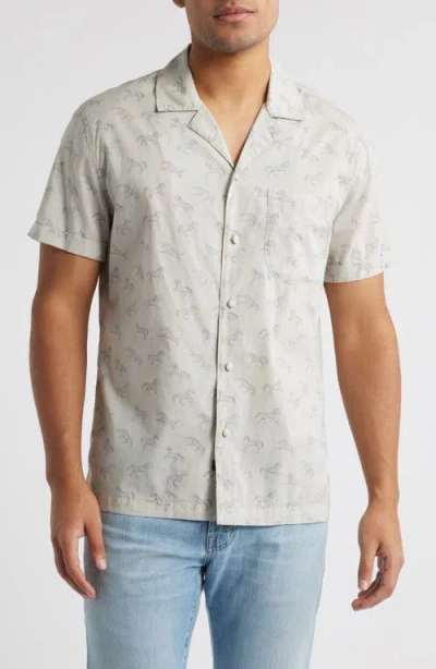 Rails Moreno Camp Shirt In Stallion Parchment Indigo