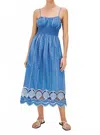 Rails Murano A-line Maxi Dress In French Blue In Blue