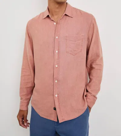 Rails Mykonos Shirt In Desert Rose In Pink