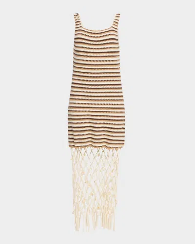 Rails Nastia Crochet-knit Midi Dress