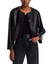 Rails Nevina Faux Leather Jacket In Black