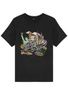 RAILS RAILS NEW YORK LOGO-PRINT COTTON T-SHIRT