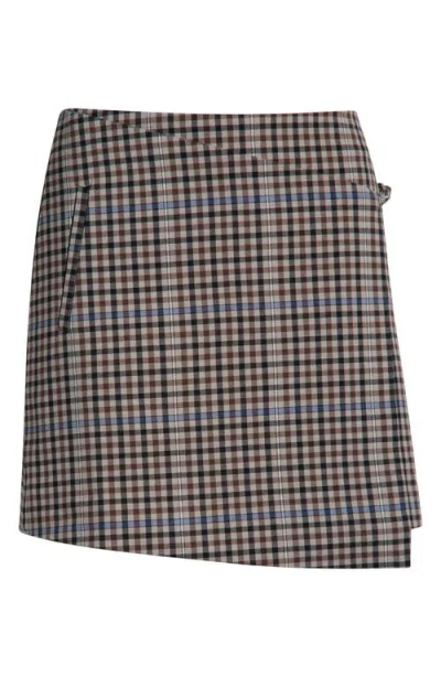 Rails Nial Check Miniskirt In Black