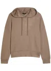 Rails Long-sleeve Drawstring Hoodie In Brown