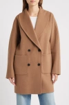 Rails Nily Wool-blend Top Coat In Brown