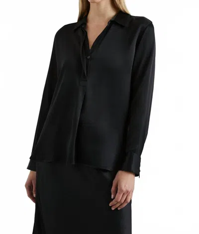 Rails Nissa Long Sleeve Top In Black