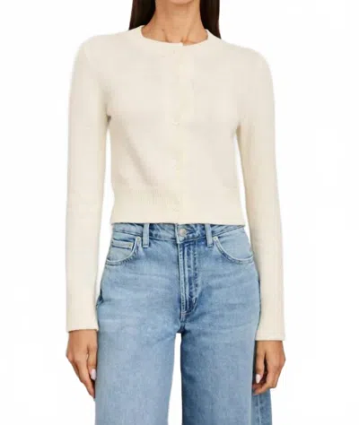 Rails Norah Cardigan In Ivory In White