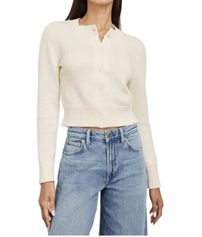 Rails Norah Cardigan In Ivory In Multi