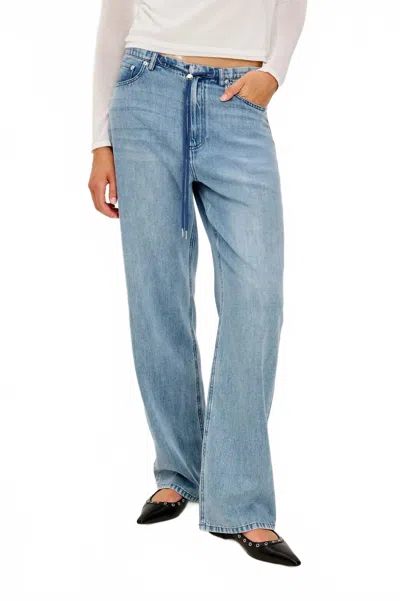 Rails Normandie Relaxed Drapey Fit Pant In Antique Blue