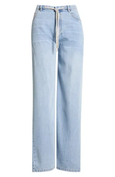 Rails Normandie Straight Leg Jeans In Blue