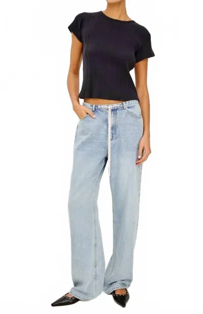 Rails Normandie Wide-leg Jeans In Sunkissed Blue In Multi